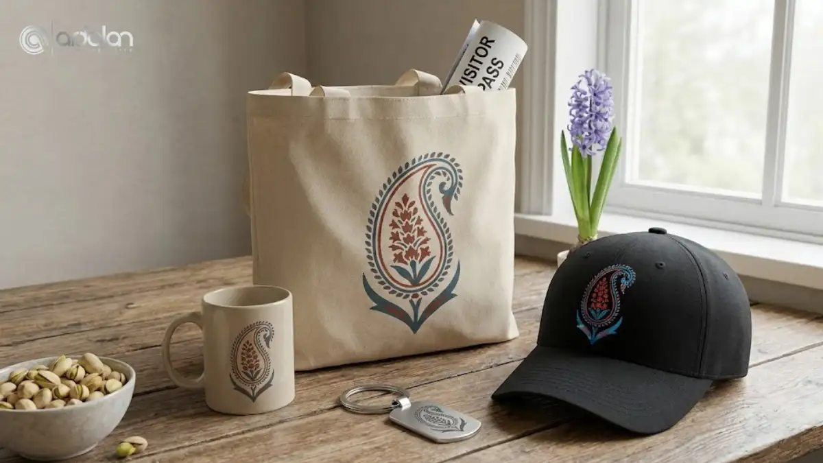 پک هدیه تبلیغاتی نوروزی شامل تیشرت چاپی با طرح بهار