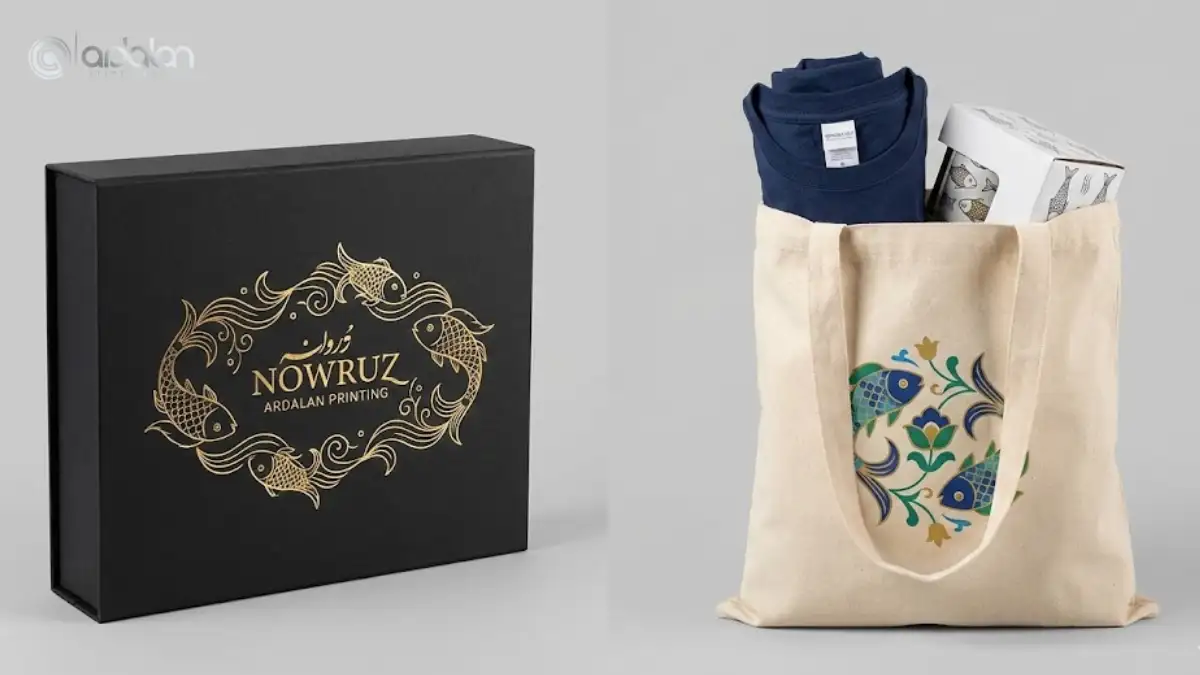 گزینههای بستهبندی ست تیشرت و ماگ برای هدایای شرکتی