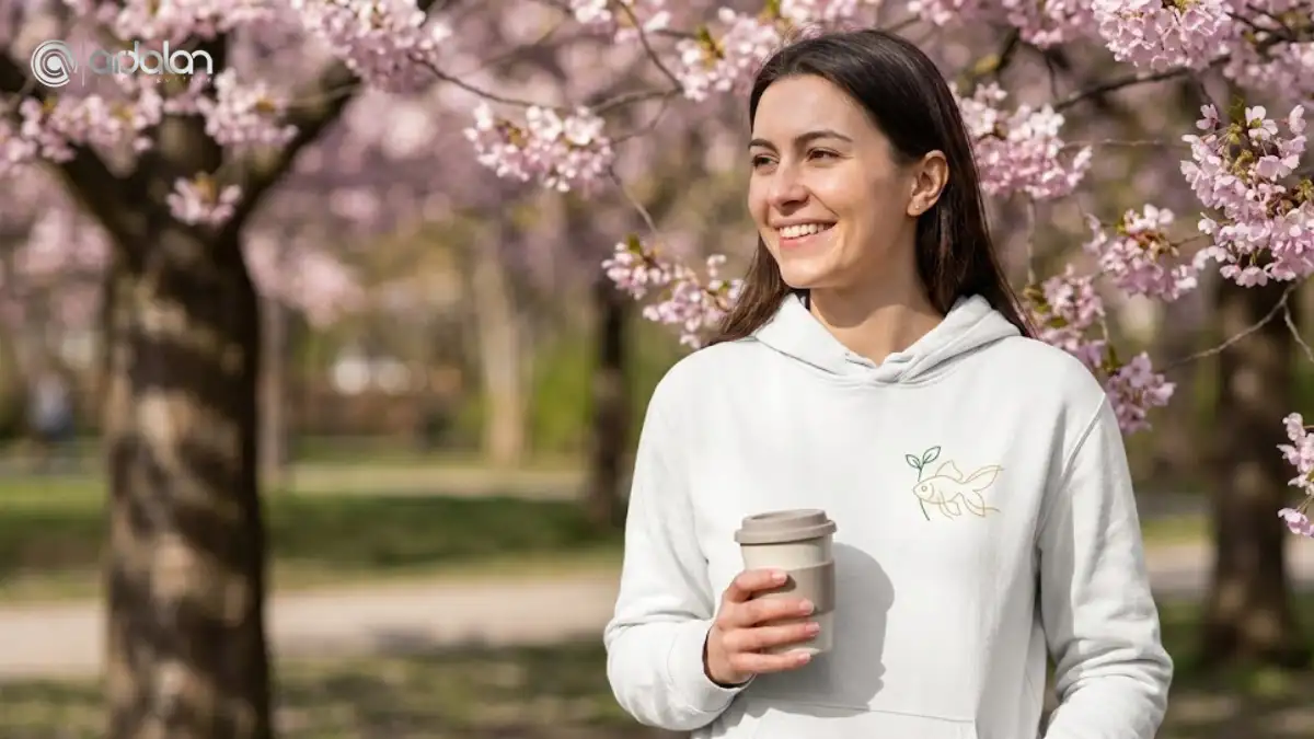 استفاده از هودی به عنوان هدیه تبلیغاتی نوروز در فضای باز