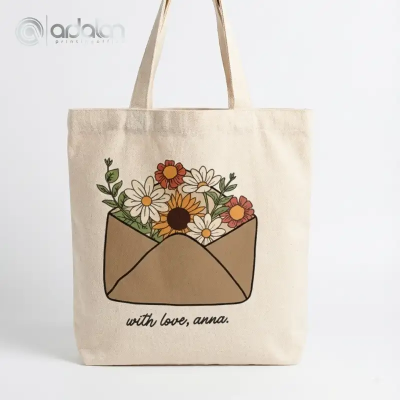 چاپ استاندارد روی بگ پارچه ای